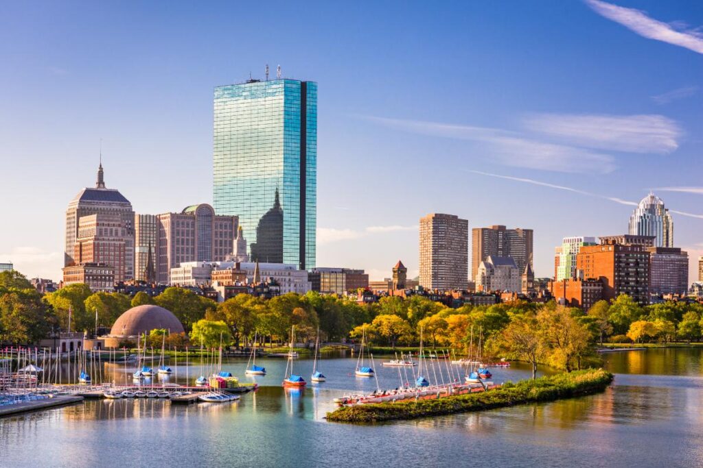 boston cityscape makes ptsd treatment in massachusetts seem ideal but there are other things to consider